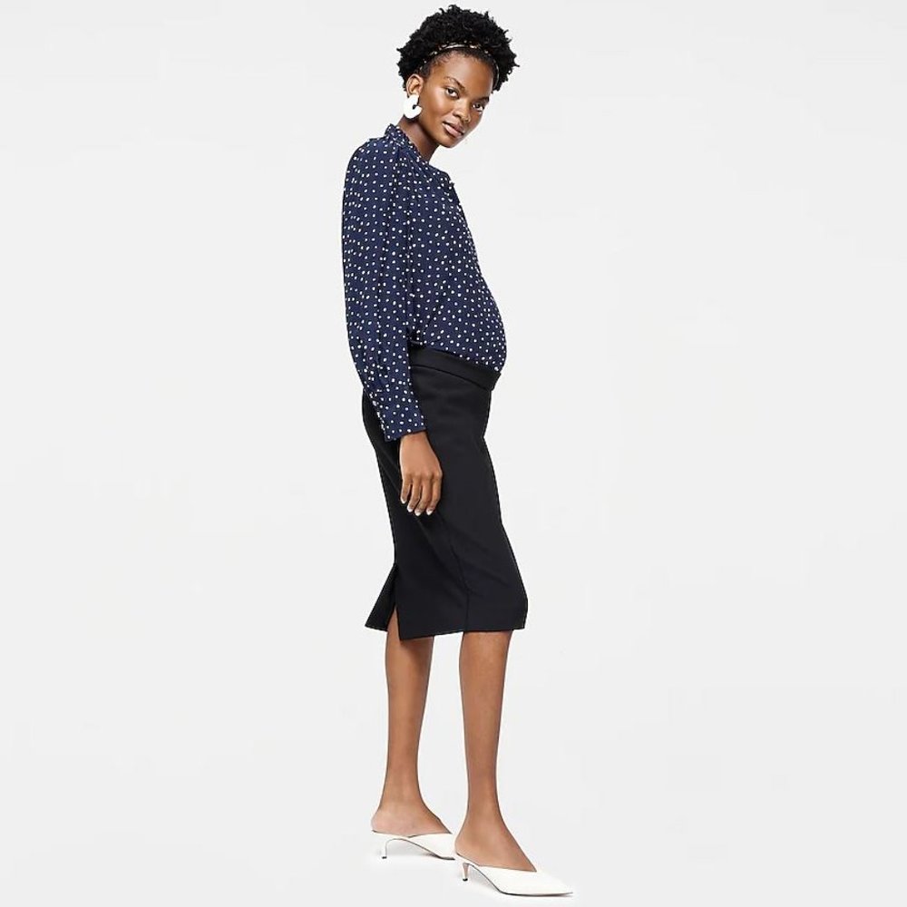 HATCH Black Maternity Skirt S/M (Sz 1) NWT - Picture 2 of 3